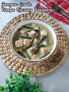 Foto resep Jangan/Sayur Gurih Tempe Kacang Panjang