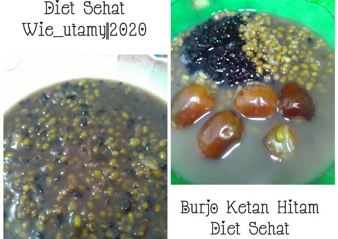 Bubur Kacang Hijau Ketan Hitam versi DIET ;)