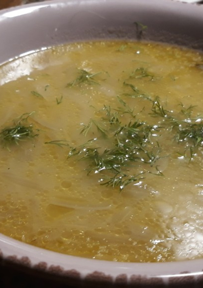 Una foto de Sopa de cebolla