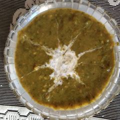 A picture of Palak ka saag.