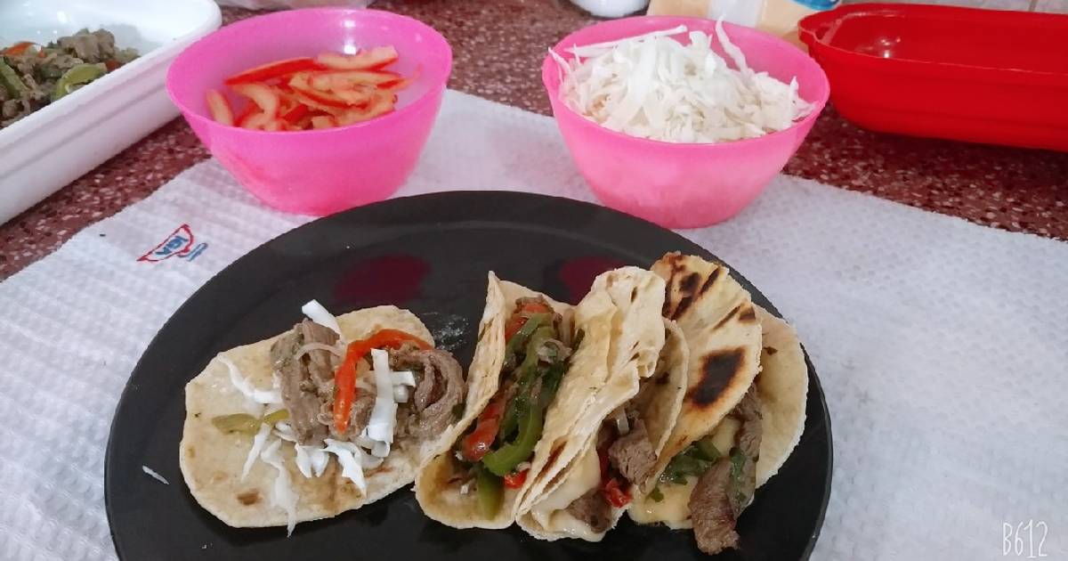 Relleno de fajitas 119 recetas caseras Cookpad