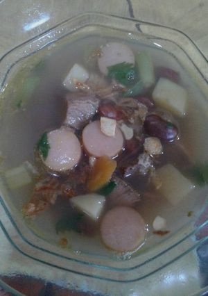 Foto resep Sup Kacang Merah Daging Sapi