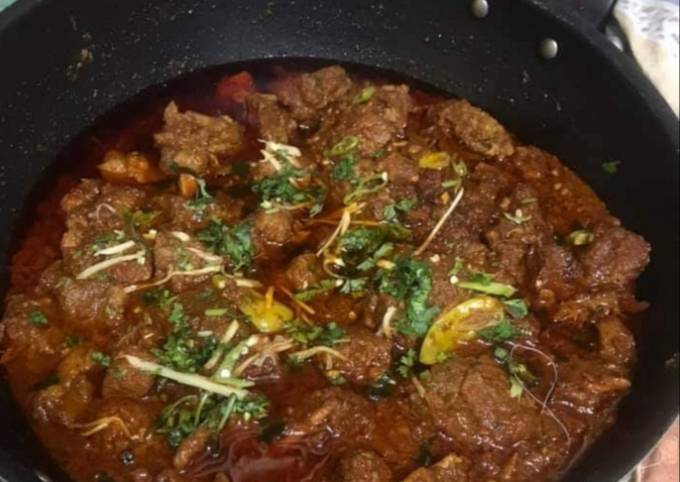 Dhaba Style Beef Karahi