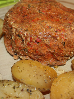 Una foto de Pastel de carne picada con patatas asadas (Slow cooker)