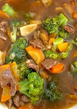 Foto resep Tumis brokoli daging