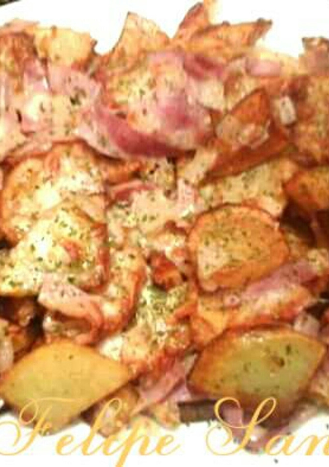 Una foto de Patatas gratinadas