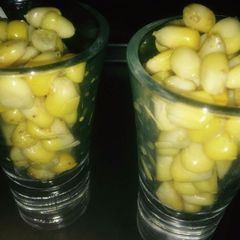 A picture of Masala corn.