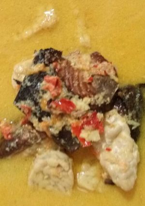 Foto resep Mangut ikan panggang plus tempe