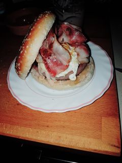 Una foto de Hamburguesa completa Montseta