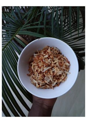A picture of Coconut chips.