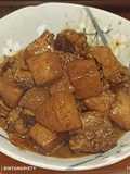 Ngau lam man lopak(daging sandung lamur ungkep lobak)