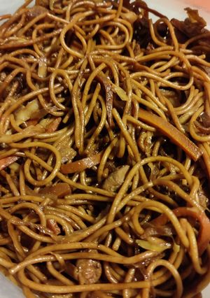 Kínai pirított tészta recept fotója
