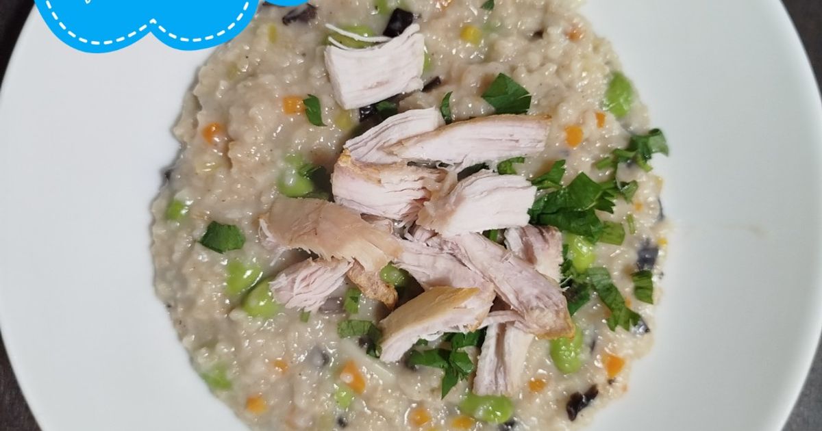 Bubur Oatmeal Edamame (Menu Diet)