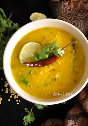 A picture of Moong Dal Fry.