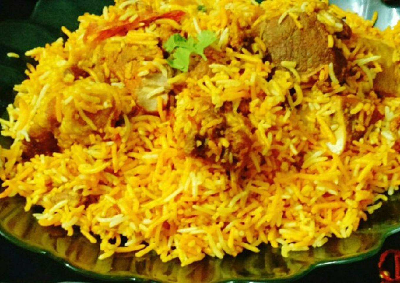 Beef masaledar biryani