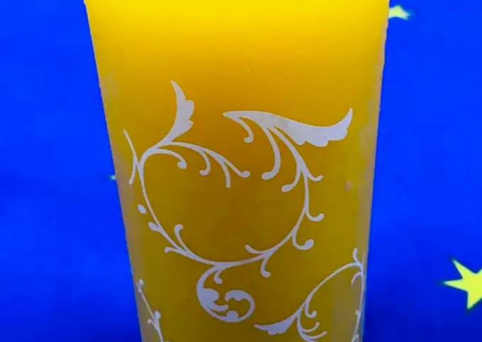 Easiest Way to Prepare Homemade Fresh mango juice (Alphonso)