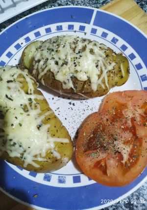 Una foto de Papas grilladas al horno