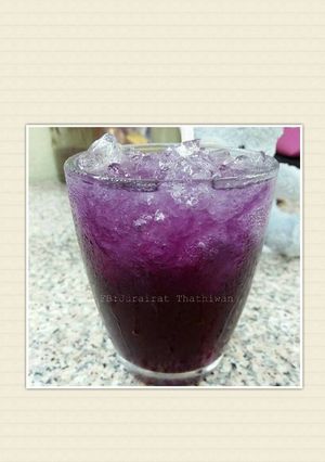 รูปของ น้ำอัญชันมะนาว