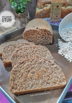 Foto resep 46.2024. Roti Gandum Utuh