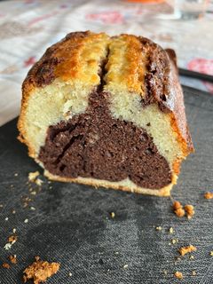 Foto di Plum cake bicolore