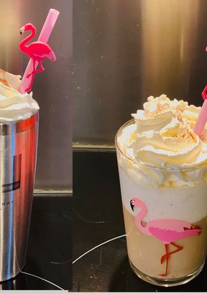 Sütötökös latte 🎃 recept fotója