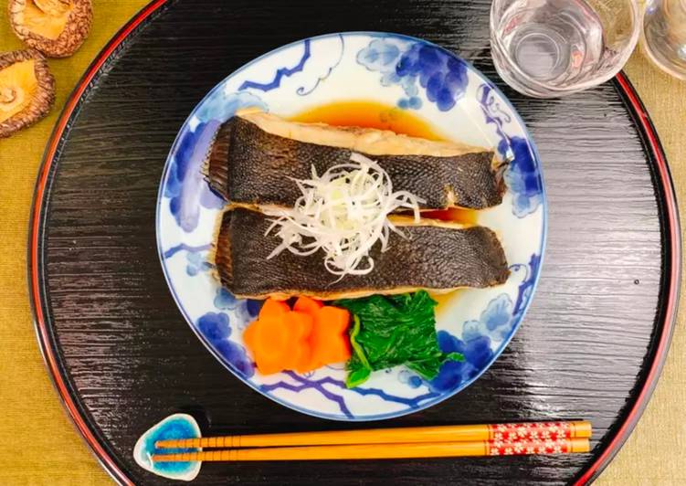 My Grandma Love This Delicious Braised Fish with Shiitake Powder