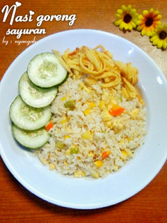 Foto resep Nasi goreng sayuran