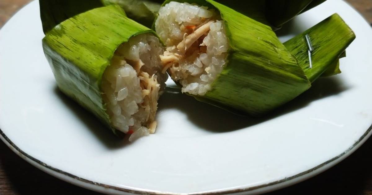 Resep Lemper Ayam Pedas Tanpa Rendam Ketan Oleh Veraanggraeny Veraanggraeny Cookpad