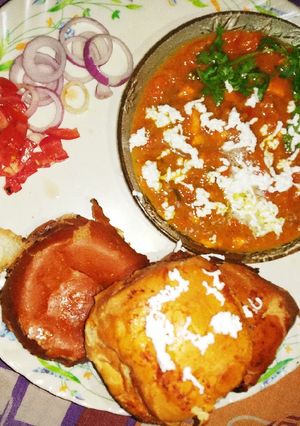 पनीर पाव भाजी (Paneer pav bhaji recipe in Hindi) रेसिपी मुख्य फोटो