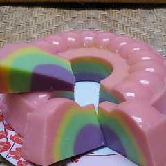 Puding rainbow 👍 রেসিপির প্রধান ছবি