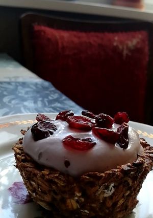 Joghurt krémes zabkehely recept fotója