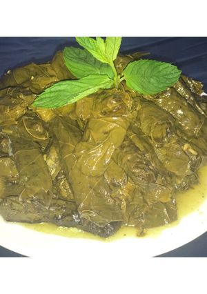 صورة لوصفة ورق العنب بالخضار (اليالنجي)