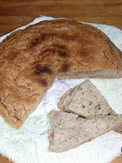 Una foto de Pan Casero Sin Horno, Sin Gluten y Vegano