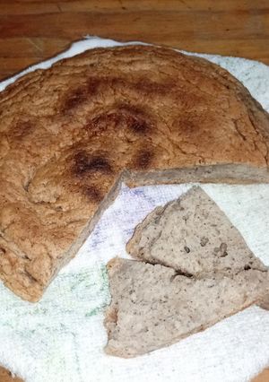 Una foto de Pan Casero Sin Horno, Sin Gluten y Vegano