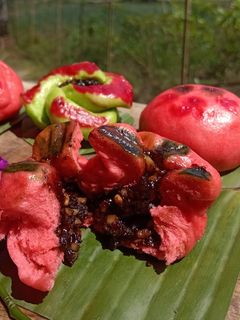 Foto resep Bakpau kacang cokelat