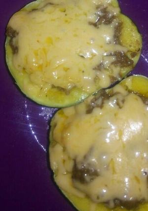 A picture of Gem with mince& Cheese.