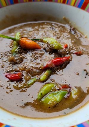 Foto resep Sambel Budu, sambal terasi super praktis