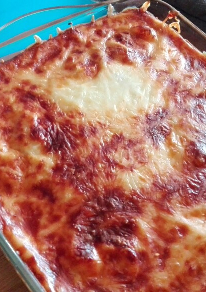 Una foto de Moussaka de Berenjena y Atún