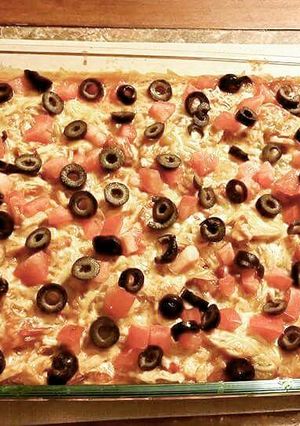 A picture of Chicken Taco Bake.