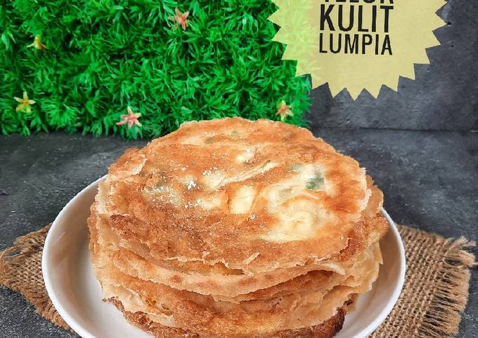 Standar Bagaimana cara buat Martabak Telur Kulit Lumpia  sempurna