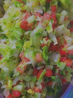 صورة لوصفة سلطة 🥗الخس🤭