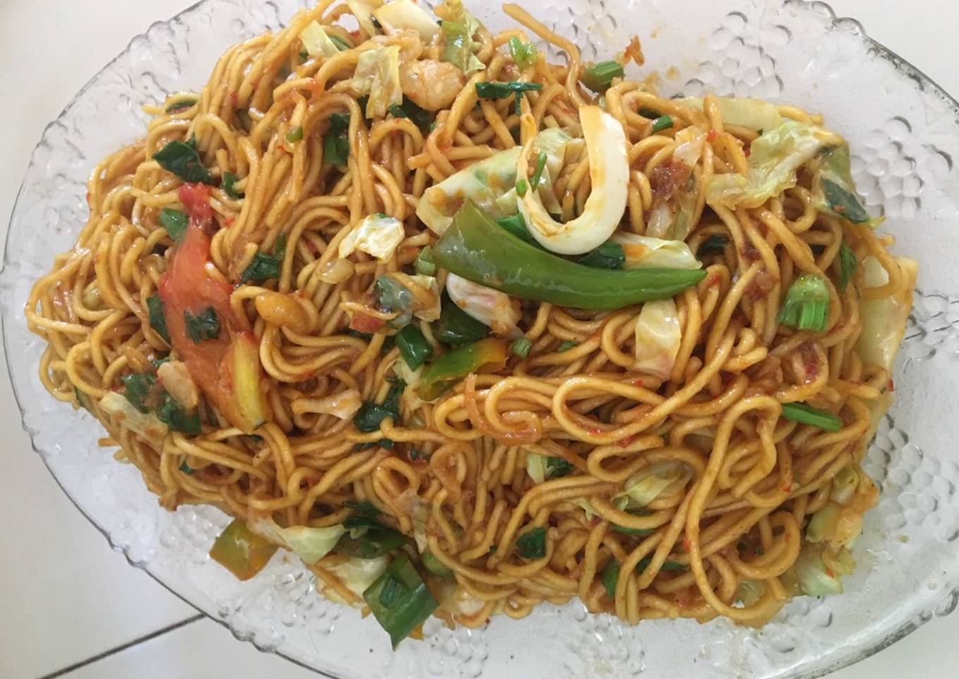 Mie goreng jawa pedas