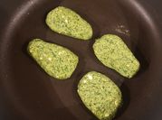Una foto de nuggets de espinaca