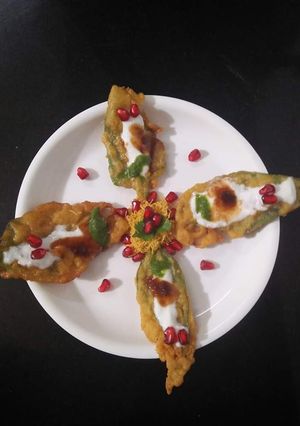 A picture of PalaK Patta chaat.