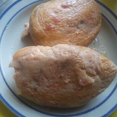 A picture of Egg Moi Moi.