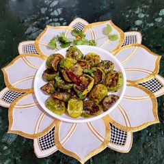 A picture of Small Brinjals Stir Fry.