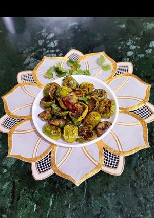 A picture of Small Brinjals Stir Fry.