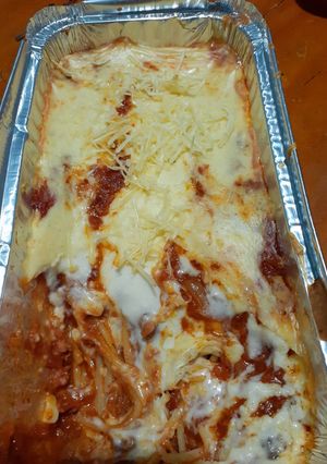 Foto resep Spaghetti panggang lumerr mudah bangettt