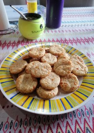 Una foto de Galletas de queso y avena (apta bebe +1 año)