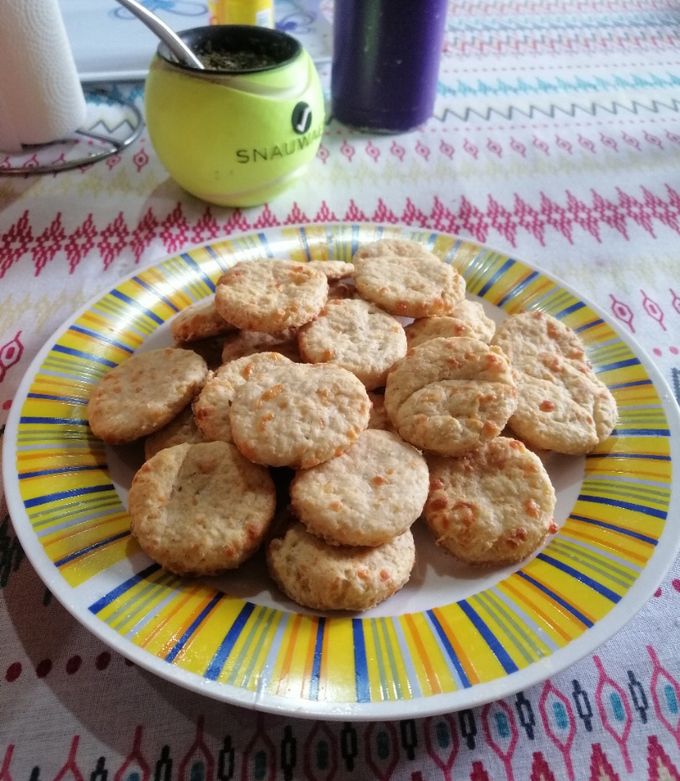 Una foto de Galletas de queso y avena (apta bebe +1 año)